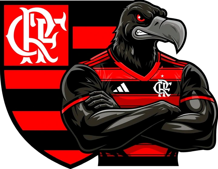 Mascote rubro-negro